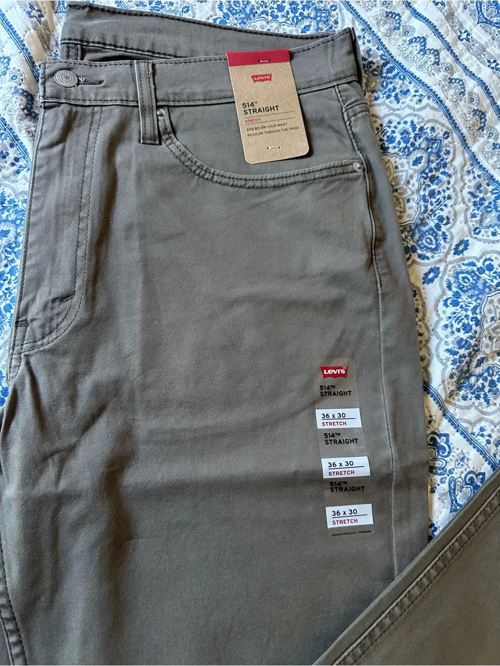 levi’s 514 Straight Stretch Men's Jeans Bungee Cord *multiple Sizes Available*